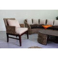 Exclusive Interior Design Water Hyacinth Coffee Tea or Dining Chair For Indoor Natural Furniture